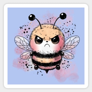 Grumpy Honeybee Magnet